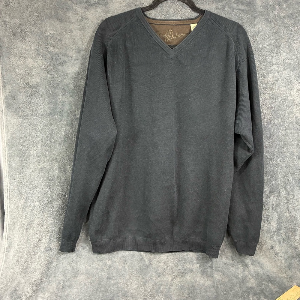 Tommy Bahama Charcoal V-Neck Sweater